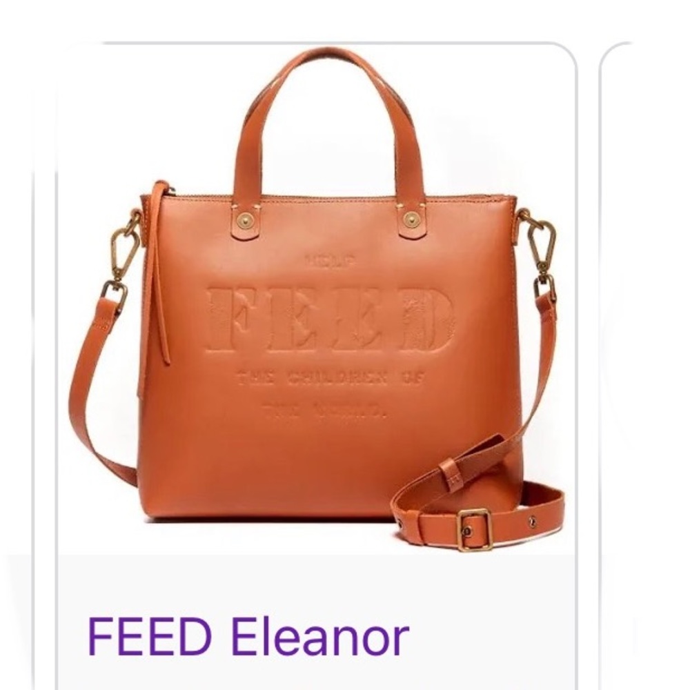 FEED Projects Eleanor Crossbody Bag Medium-sized crossbody leather bag